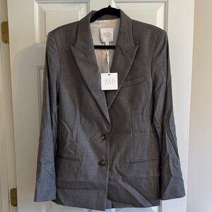 TWP Women's Husband Blazer in Taupe from Saks - NWT